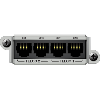 Matriz de audio digital 2 Line Analog Telephone Card