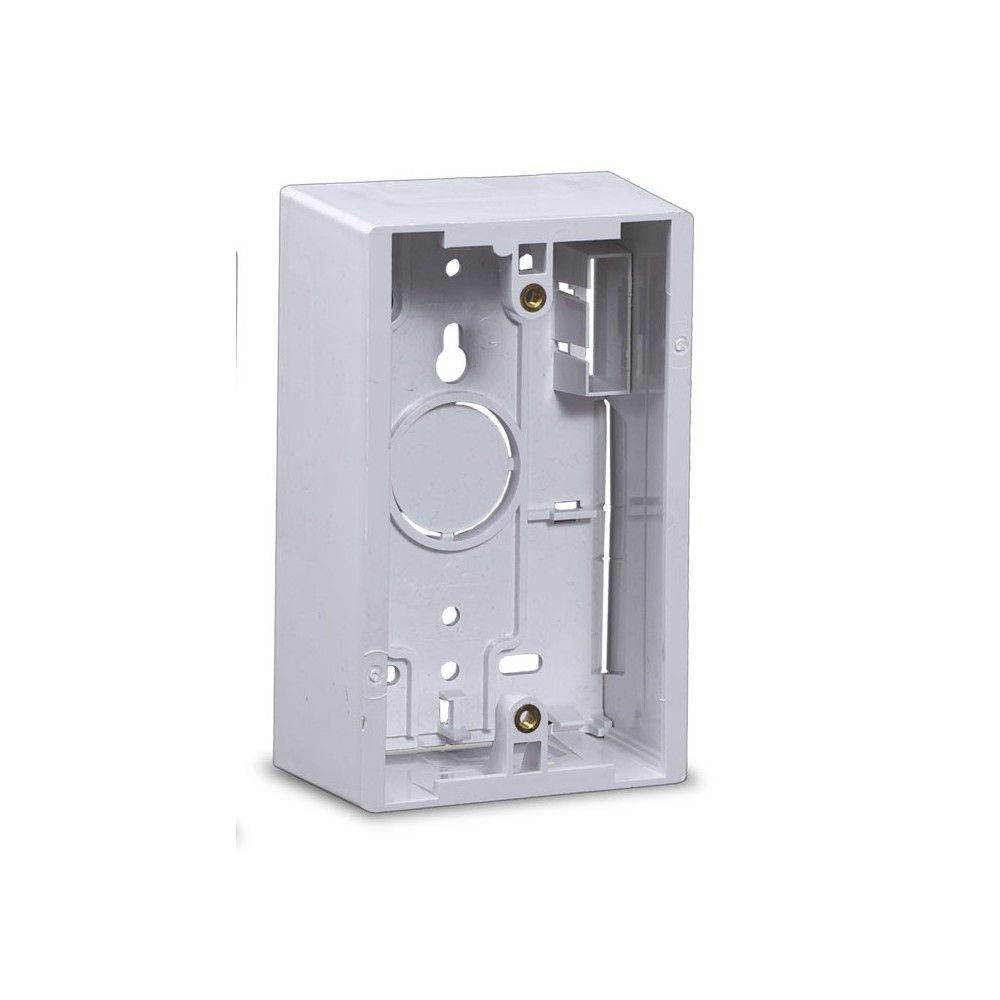 Accesorio matrices audio digital Surface Mount Backbox Single Gang