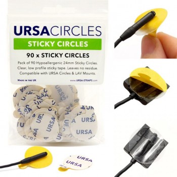 accesorios microfono lavalier microfono U-SCIRC-90 Stickies Circles