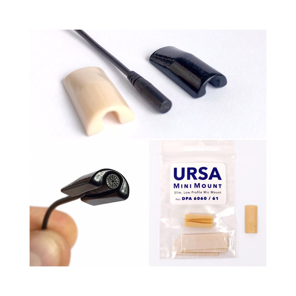 accesorios microfono lavalier microfono U-MM-6060-BLK MiniMount 6060-BLK