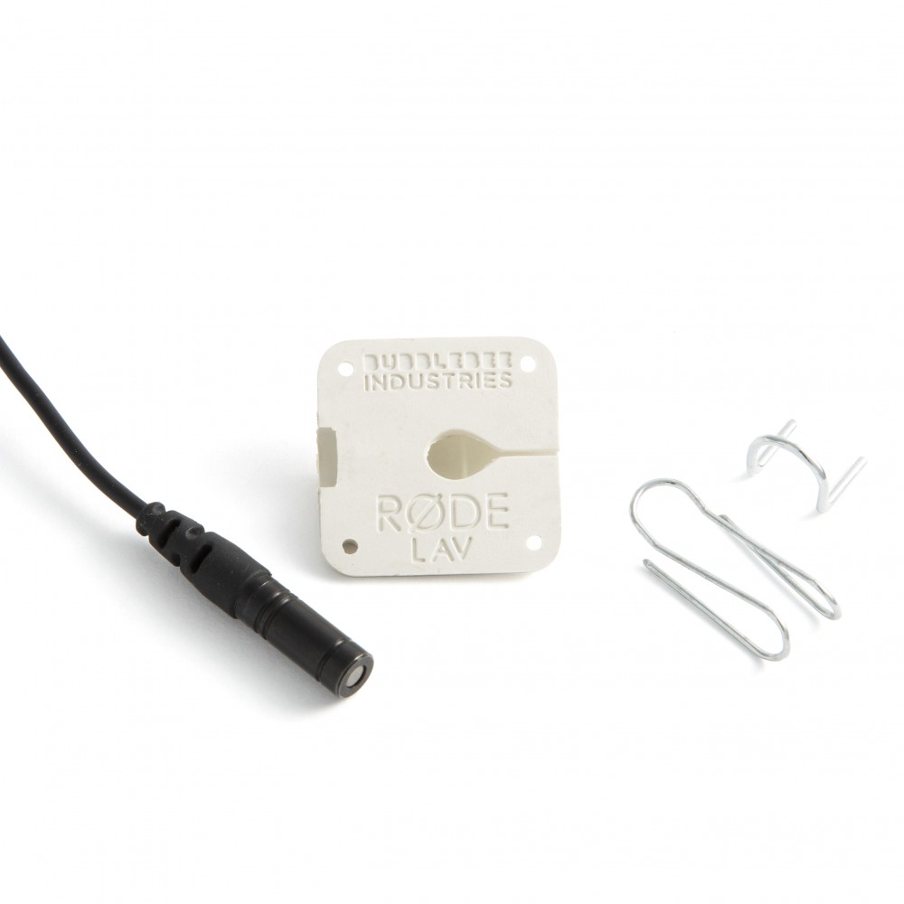 accesorios microfono lavalier microfono BBI-LC-RODE-WH