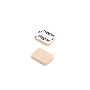 accesorios microfono lavalier microfono Pad 12pcs Beige