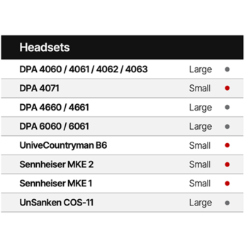 accesorios microfono lavalier microfono AIR1-BROWN-S