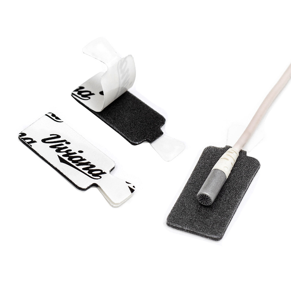 accesorios microfono lavalier microfono Dots single NEW TAPE rectangular shape 30x pcs box